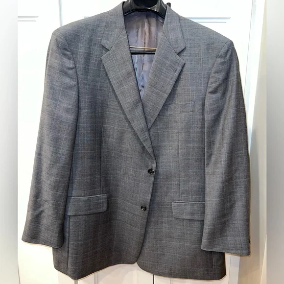 Gent’s Hart Schaffner Marx Custom Suit:  51” Chest,  43” Waist
