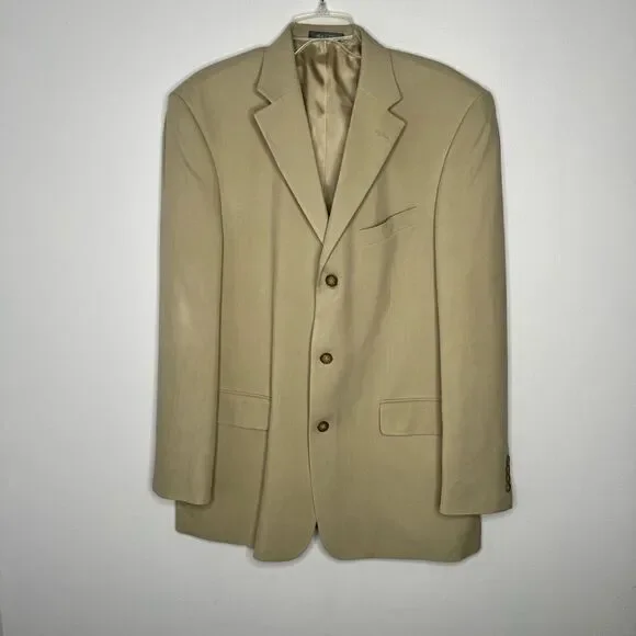 Oscar De la Renta silk blazer size 43L