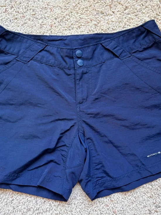 Columbia Blue PFG Lightweight Shorts