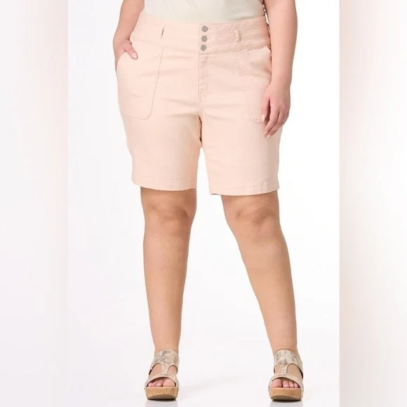 Cato | PLUS SIZE PINK DENIM SHORTS VARIOUS SIZES AVAILABLE