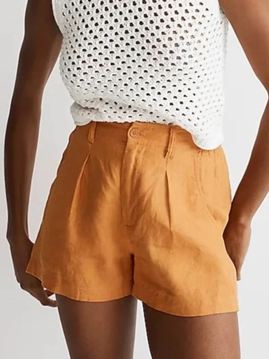 Madewell The Neale Linen Short