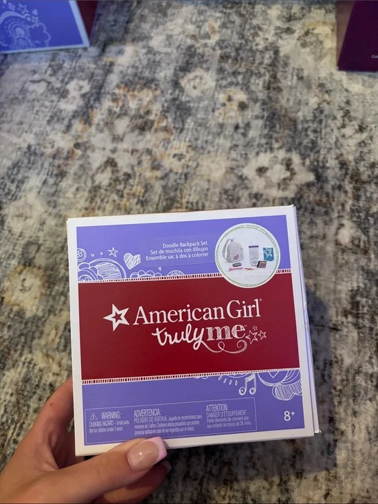 American Girl Truly Me Doodle Backpack Set