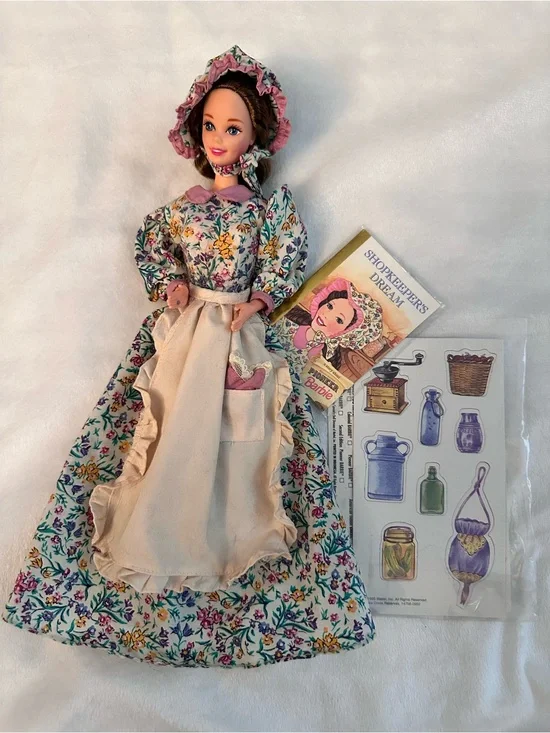 Vintage 1995 Pioneer Barbie Doll American Stories Collection 2nd Edition Loose