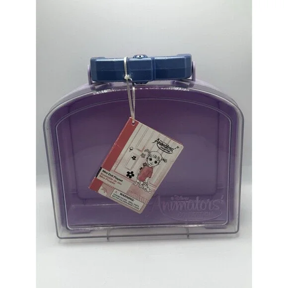 Disney Pixar Animators’ Collection Boo Mini Doll Playset Case Purpl