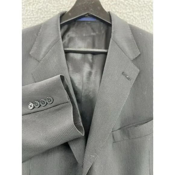 Daniel Cremieux Performance Loro Piana‎ 44 S Black Sports Coat Blazer Italy