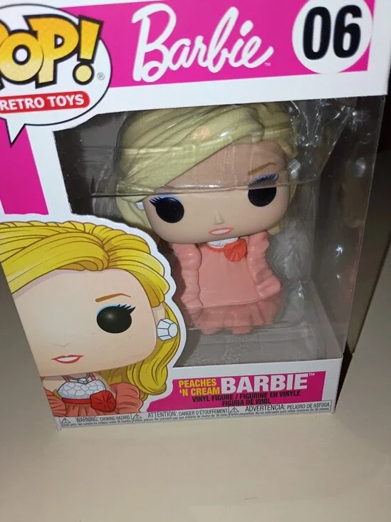 NEW Barbie Peaches 'n Cream Pop! Figure