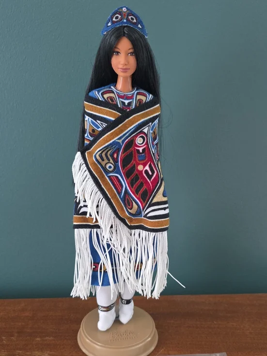 Northwest Coast Native American Barbie 1999
