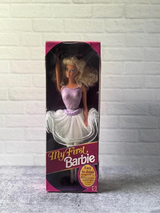 Vintage 1993 Mattel My First Barbie Easy to Dress Blonde Doll Sealed