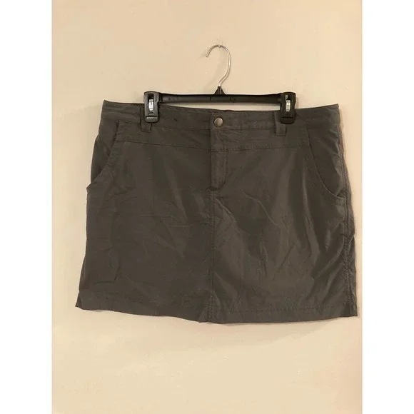 Eddie Bauer Travex Hiking Skort Olive Green‎ Size 16