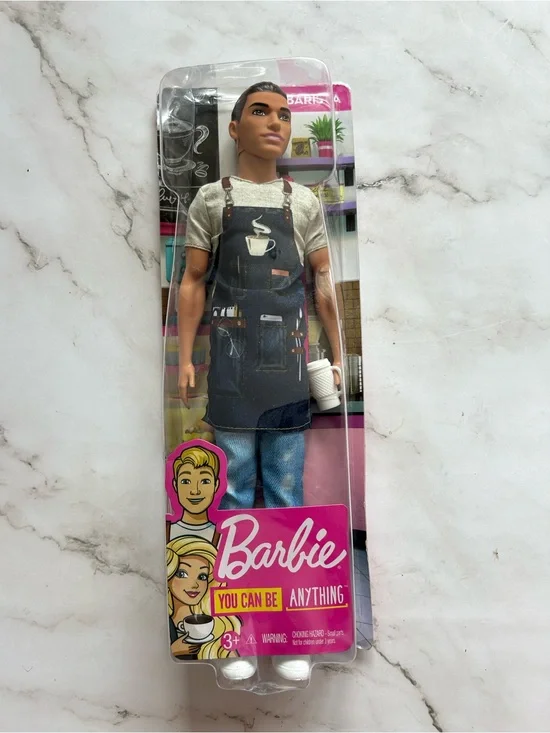 You Can Be Anything Barista Ken Barbie Doll