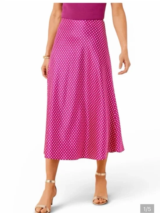 NEW Talbots Satin Skin Skirt