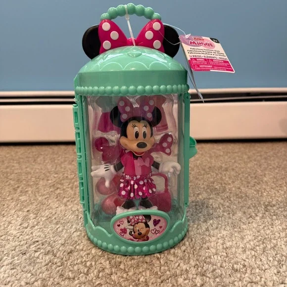 Disney Minnie Mouse Fabulous‎ Fashion Doll Playset 14 Pieces Accessories
