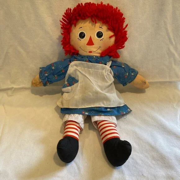 Vintage‎ Raggedy Ann Doll 20