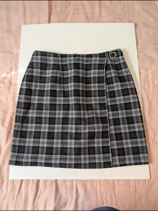 Plaid Mini Skirt