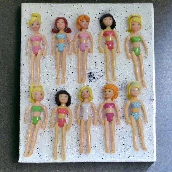 VTG POLLY POCKETS (QTY 10) Dolls