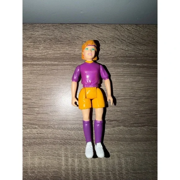 Vintage Fisher Price Loving Family jogging workout mom Purple Outfit 1990s