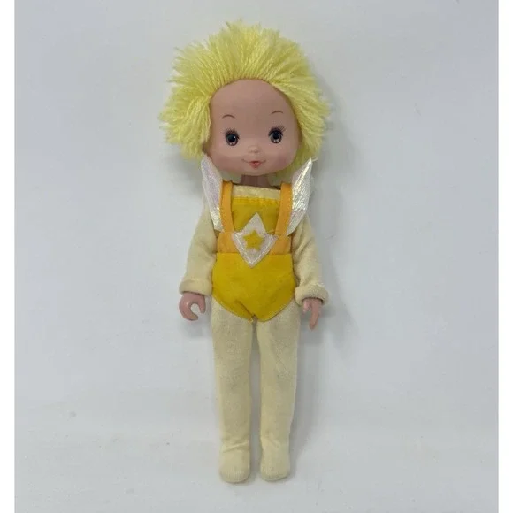 Vintage Rainbow Bright Canary Yellow 1983 Poseable Doll Hallmark