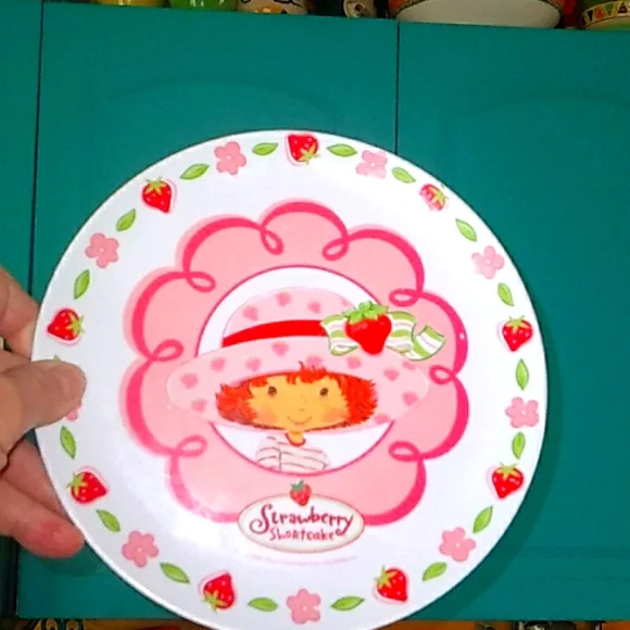 🍓 Strawberry Shortcake Melamine Plate 8
