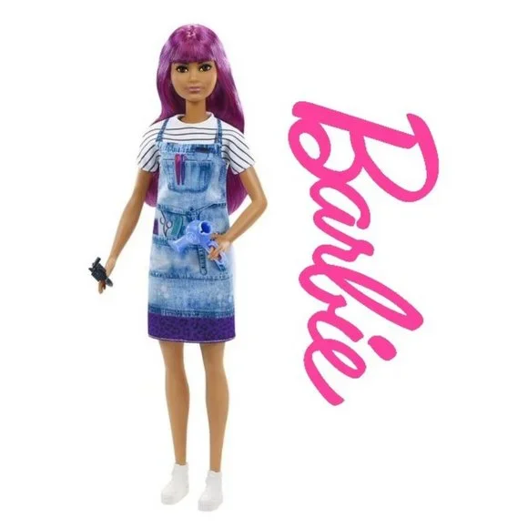 NEW Barbie Salon Hair Stylist Beauty Salon Doll Christmas gift stocking stuffer