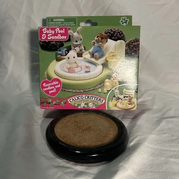 Calico Critters Baby Pool & Sandbox Playset Reversible CC2681
