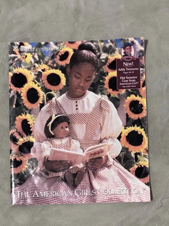 Pleasant Company Spring Catalogue 1995 American Girl Collection Addy