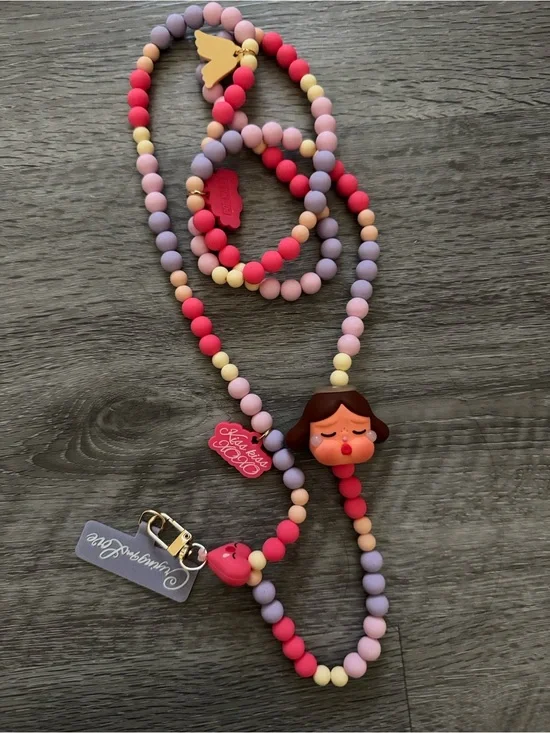 POP MART Crybaby Crying for Love Phone Charm 