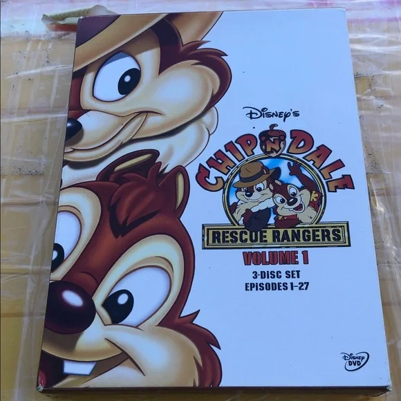 Disney Chip 'n Dale Rescue Rangers Volume 1 White Cover DVD Set