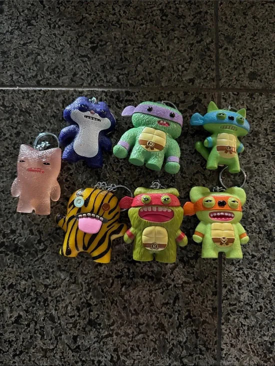 Fuggler keychains.
