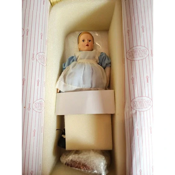The Strong Museum Collection Alice in Wonderland Porcelain Doll in Box Vintage