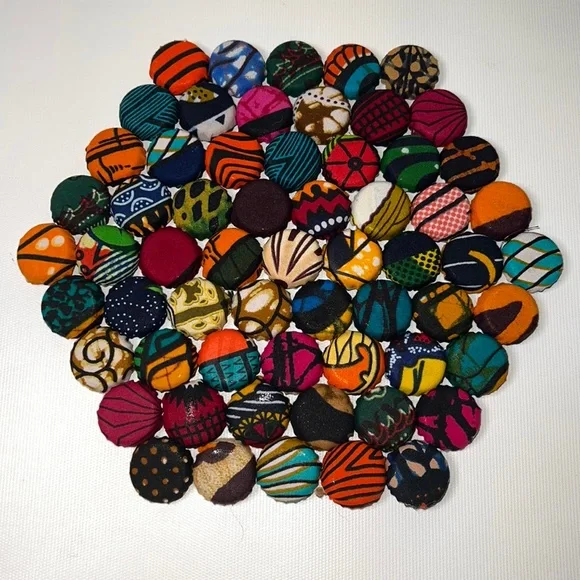NEW Handmade African Bottle Cap Trivet