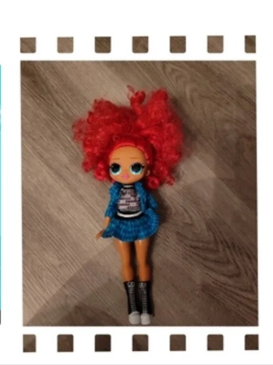 4 For $12🌀LOL Red-Haired Fashion Doll in Complete Blue Outfit