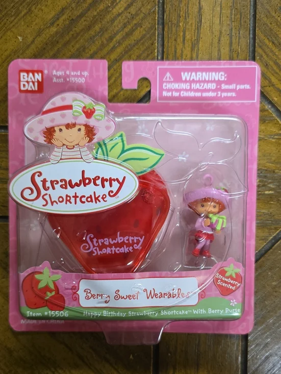 Strawberry Shortcake Berry Sweet Wearables Berry Mini Purse Set 2002