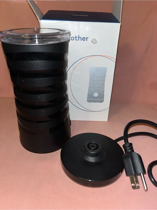 Electric Milk Frother - Black