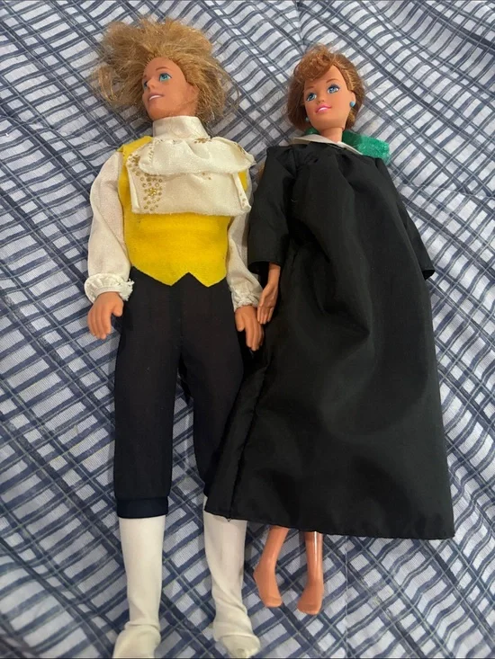 Disney Ken Doll Prince Adam Beauty lot