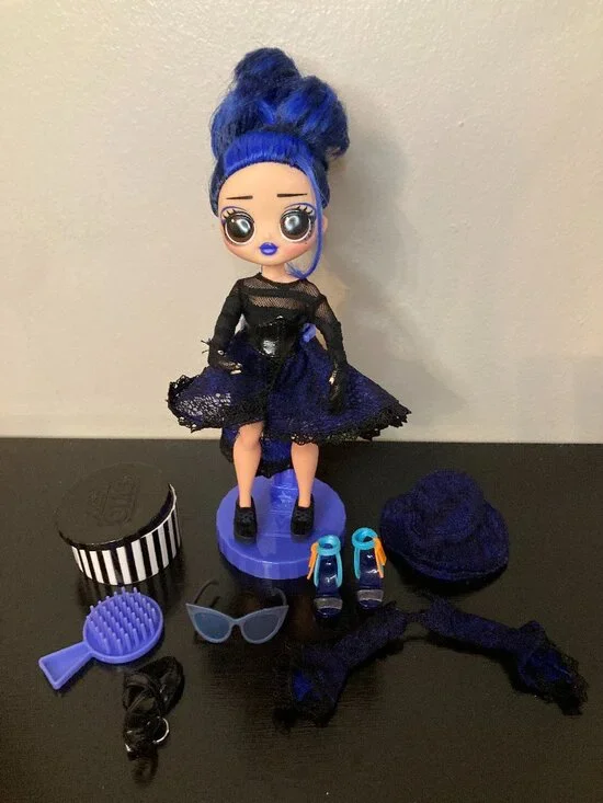 L.O.L. Surprise! OMG Moonlight B.B. Fashion Doll W/ Stand & Accessories