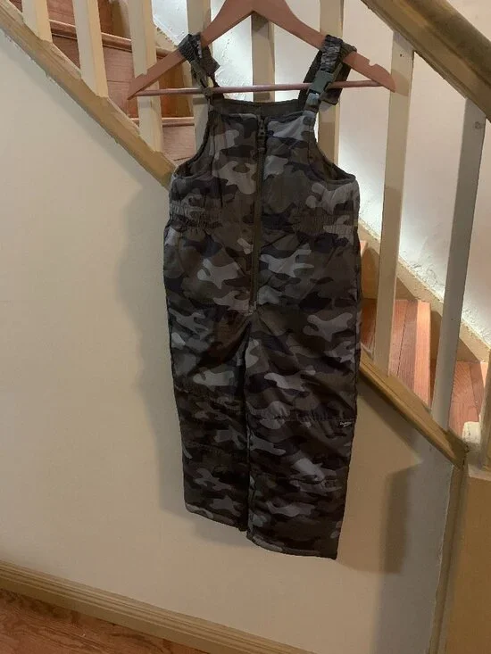 oshkosh Boy's Camo Snow Bib