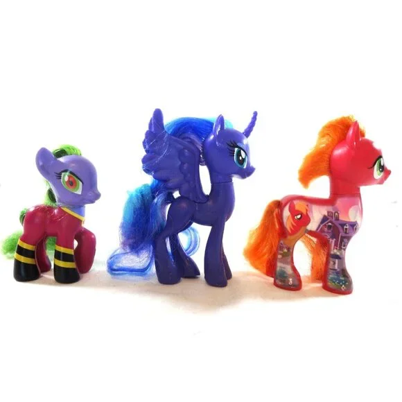 My Little Pony Big McIntosh Brother G4.5 Figure Brushable  Mane-iac Mayhem  Luna