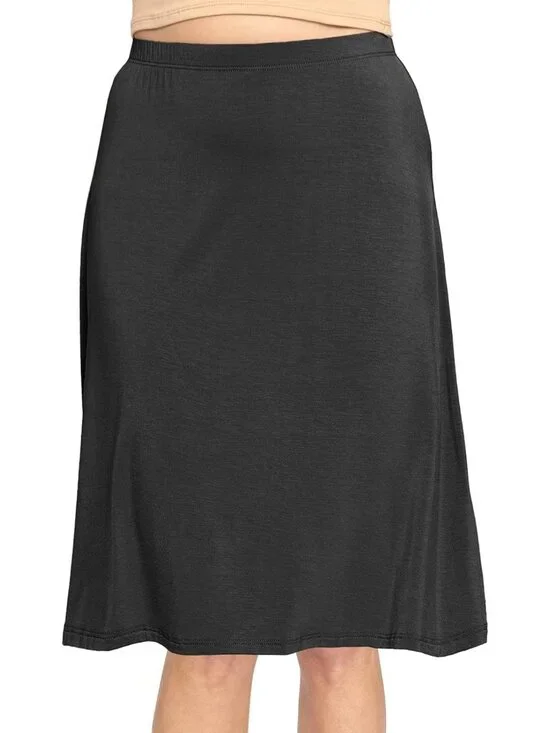 Comfortable Stretch Midi & Knee-Length Skirts for Women | Versatile Work