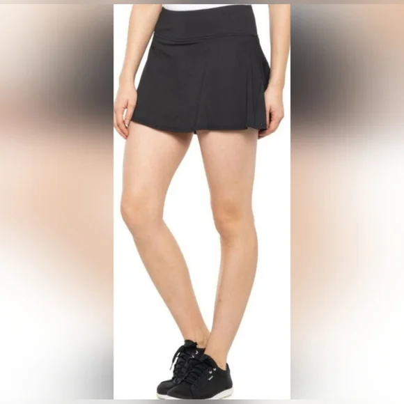 Kyodan Black Pleated Tennis Skirt size L