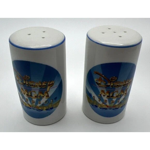 Vintage 1987 Disney Japan MGM Studios Salt & Pepper Shakers Great Condition!