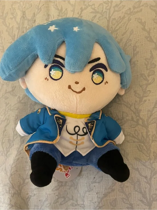 Orion the Parrot Pirate, Star-Haired Plush Character Doll - Cute