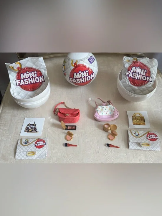 3 ~ Zuru Mini Fashion Balls, 2 opened plus 1 unopened sealed, new