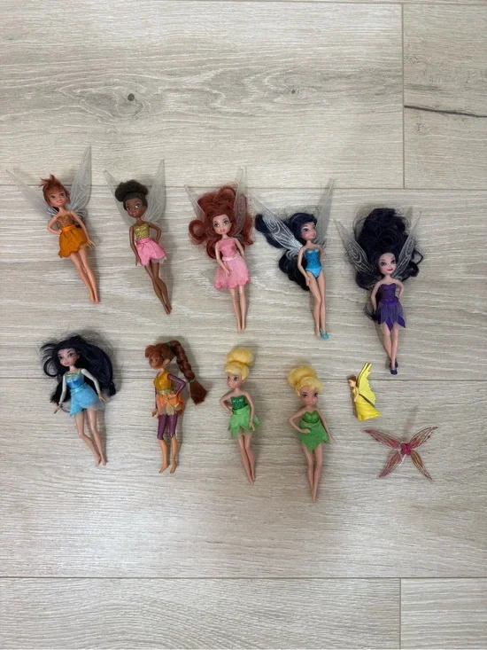 Disney Pixie Hollow Mini Figure Lot