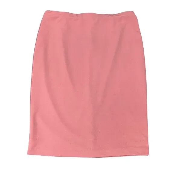7th Avenue Design Studio Skirt Womens XL Extra Large Foxglove Lined Kick Pleat