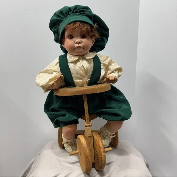 RARE!! Cindy Rolfe “Joey” Porcelain Doll