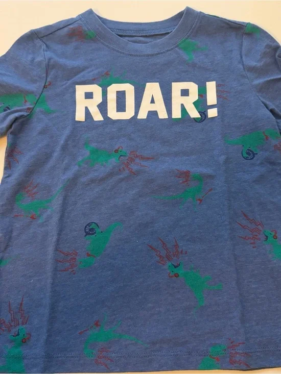 OshKosh B'gosh Blue and Green Short Sleeve Tee