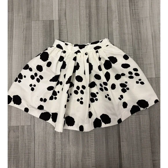 Party Skirt By Skot Black And White Skirt Size Small