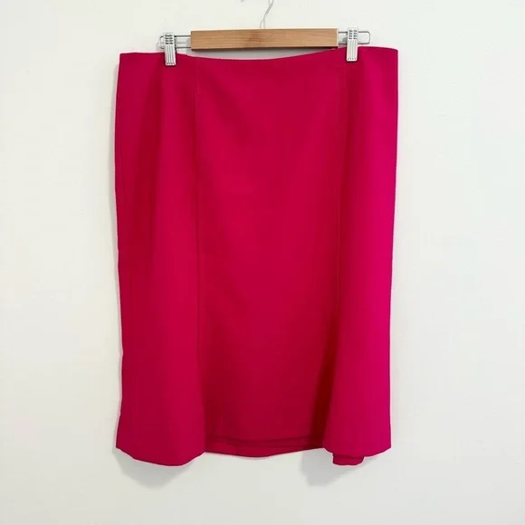 Talbots Pink A Line Skirt