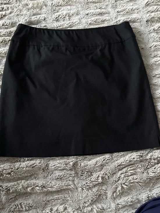 Charter Club Black Mini Skirt