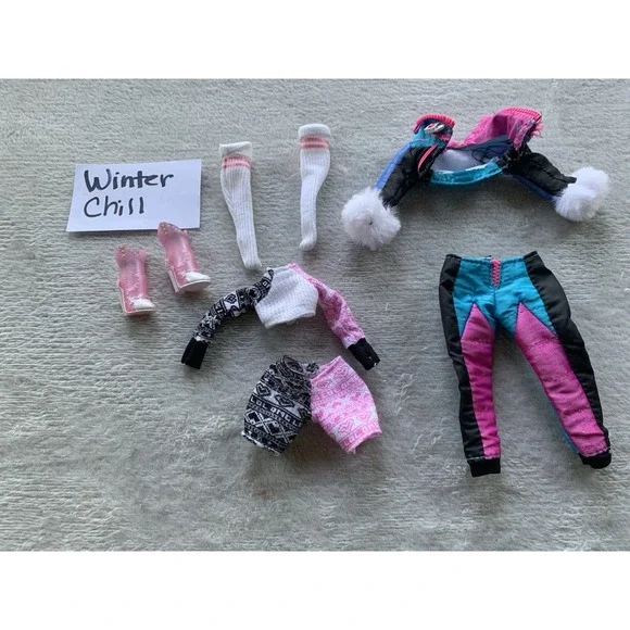 Lol Surprise Omg Doll‎ Accessories Winter Chill  Blue Replacement Outfit & Shoes